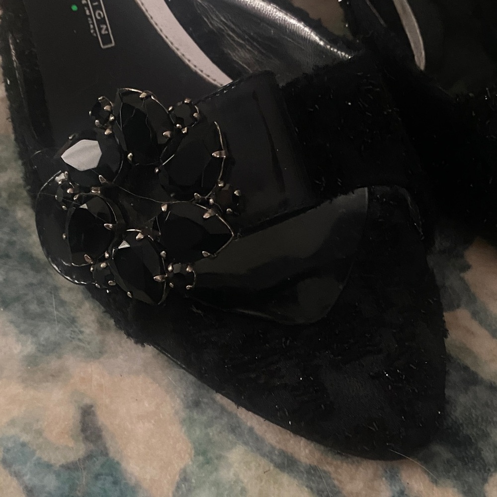 Elegant Black Women's Shoes Giuseppe Zanotti size 6.5 / 37 - Picture 6 of 6
